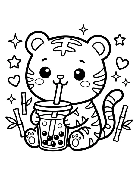 🧋 Boba tea animals